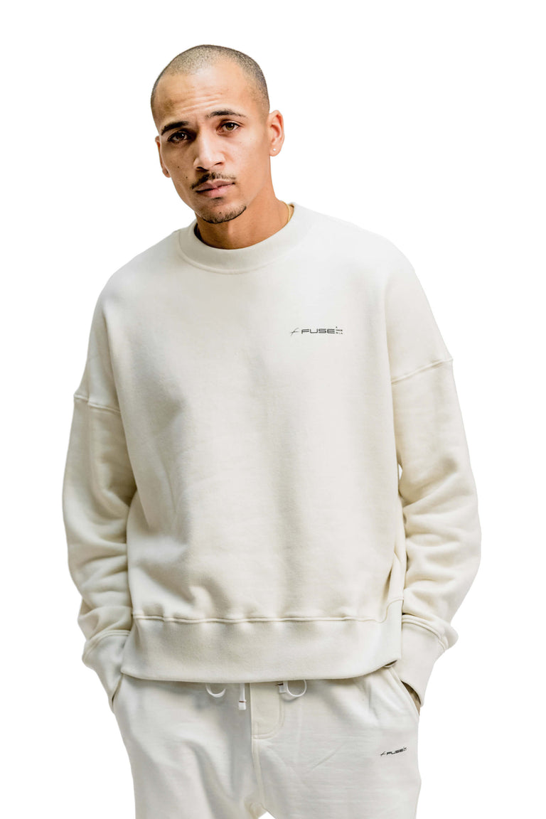 Red Box Bird Sweatshirt - Off White
