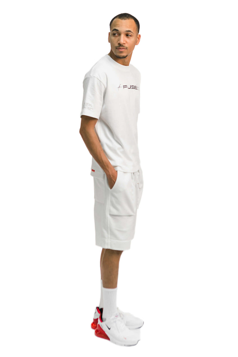 Signature Logo Shorts - White