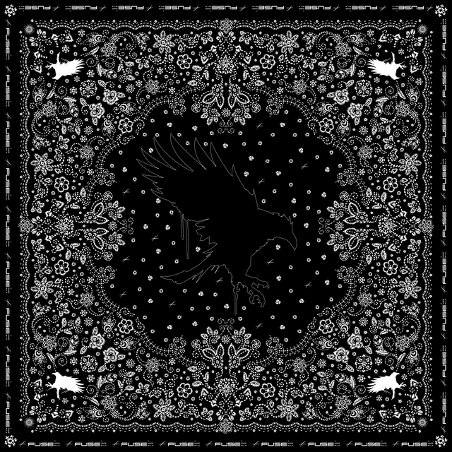 Black Bandana Scarf