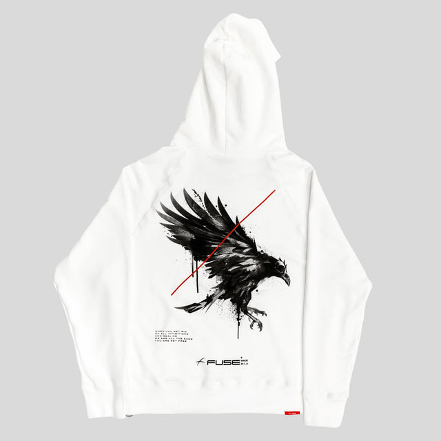 "Set Yourself Free" Hoodie - White