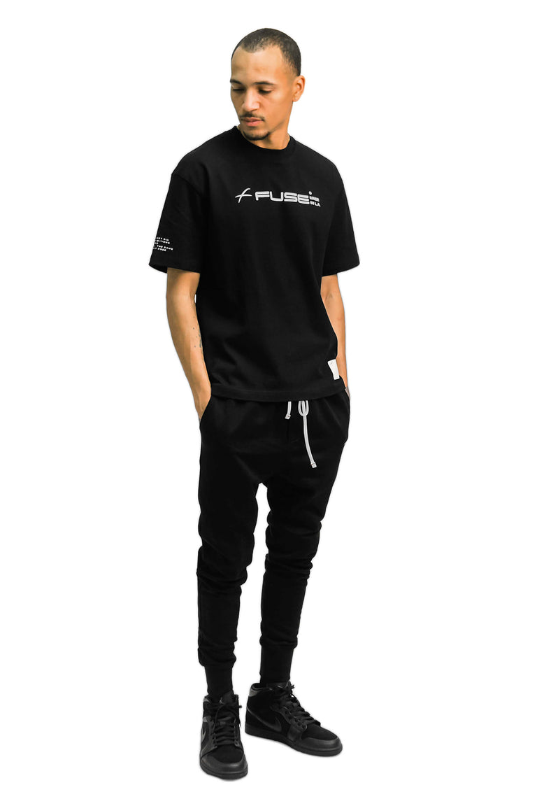 Signature Logo Jogger - Black