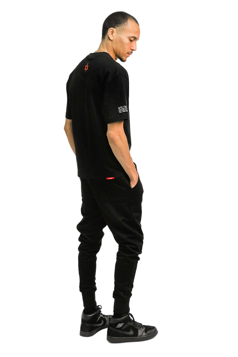 Signature Logo Jogger - Black