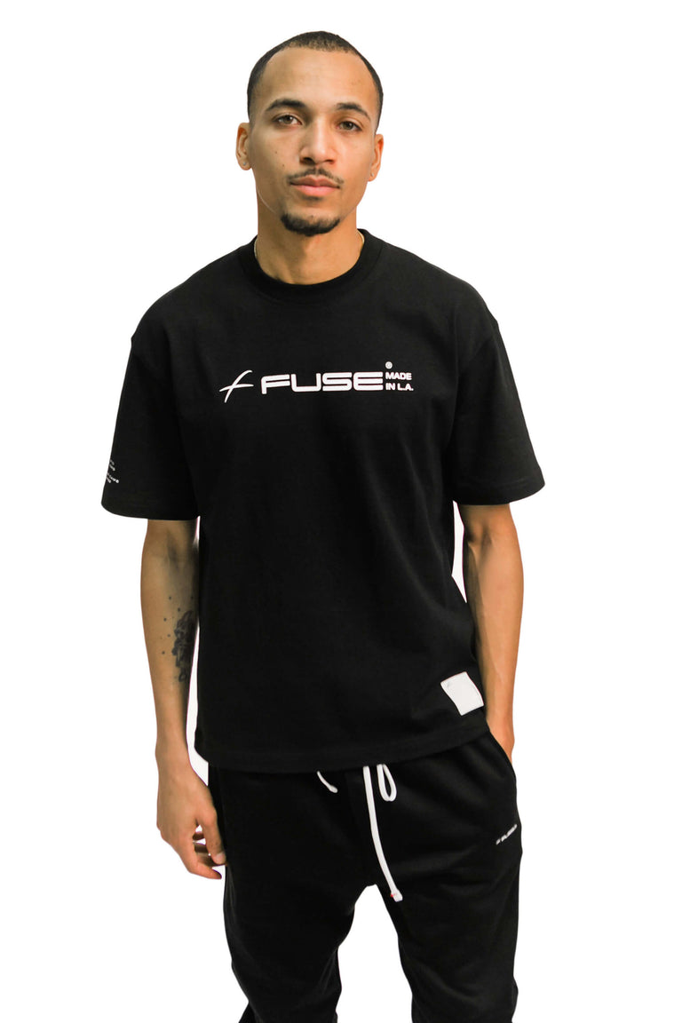 "Set Yourself Free" Mantra Logo Tee - Black