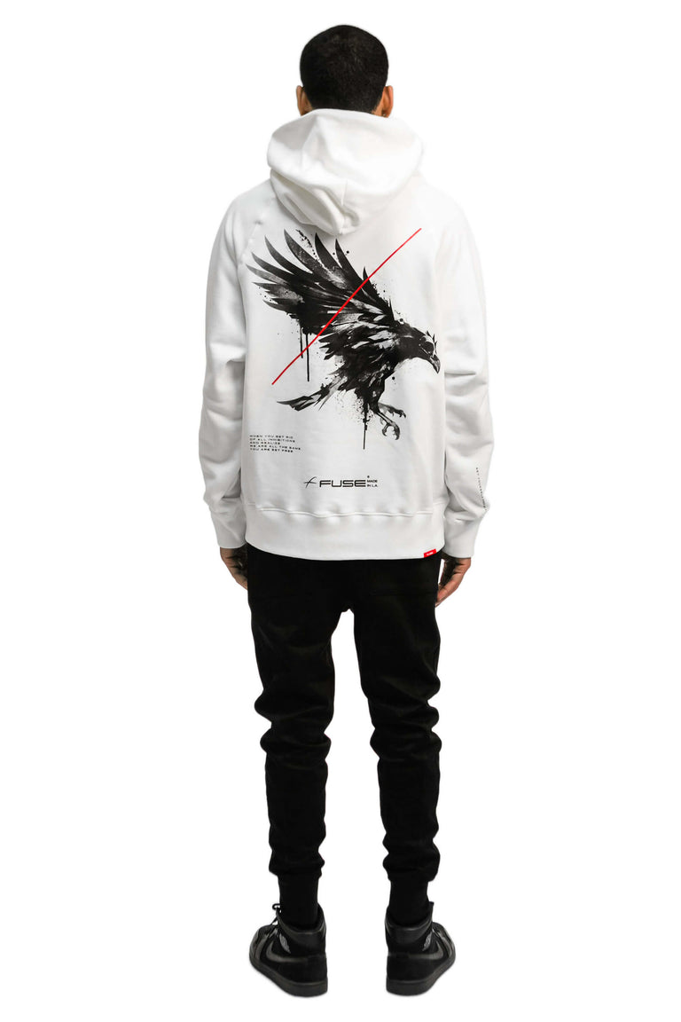 "Set Yourself Free" Hoodie - White