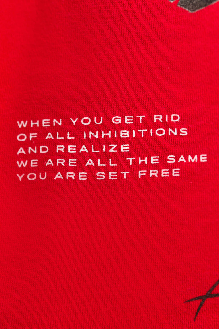 "Set Yourself Free" Hoodie - Red