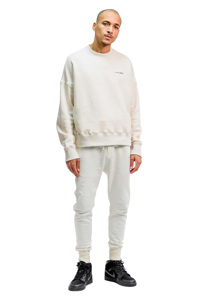 Red Box Bird Sweatshirt - Off White