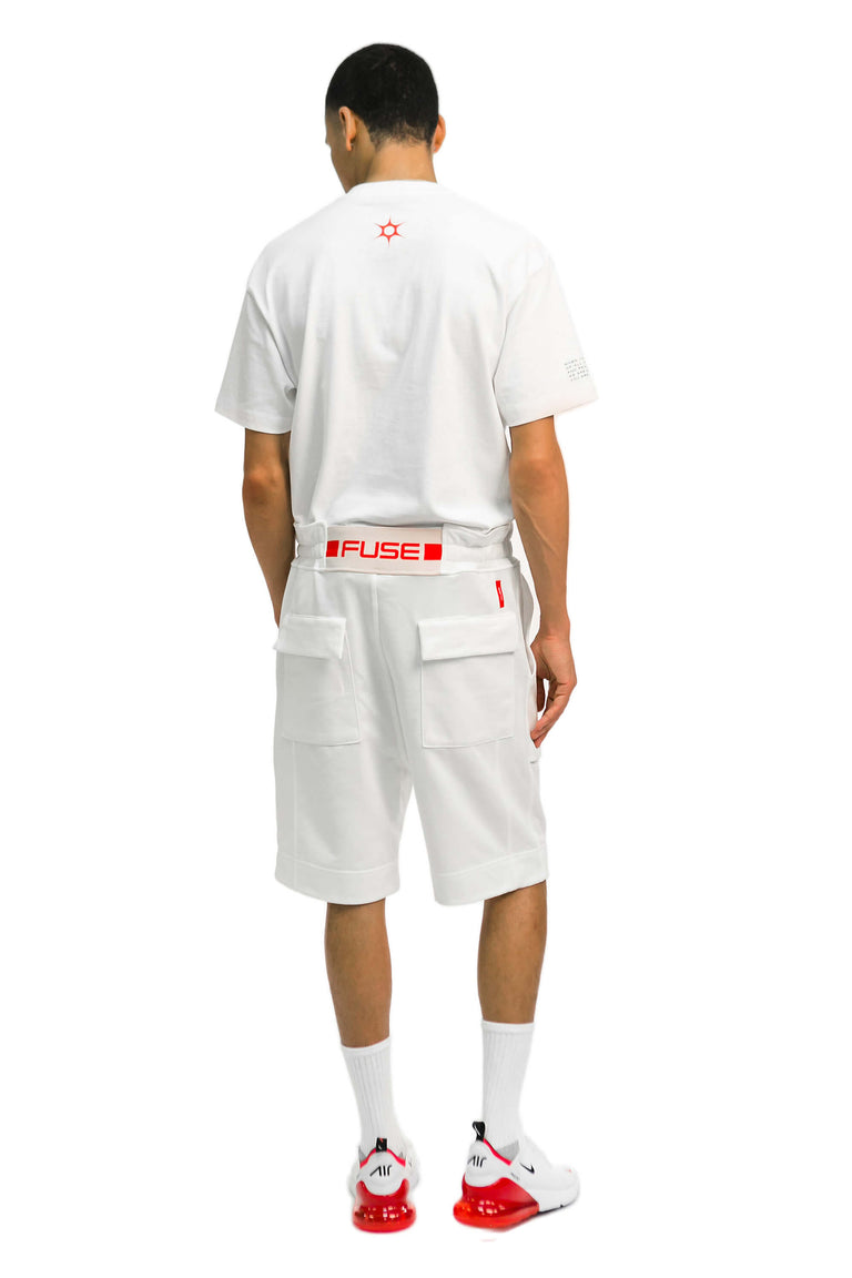 Signature Logo Shorts - White