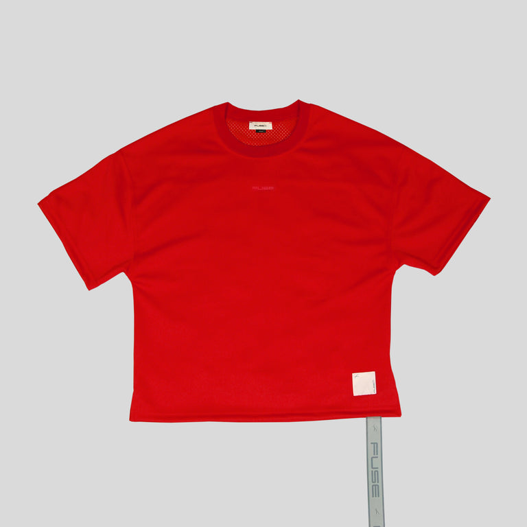 "All We Are One" Oversized Jersey - Red